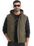 RARE RABBIT Men Rald Puffer Hooded Jacket
