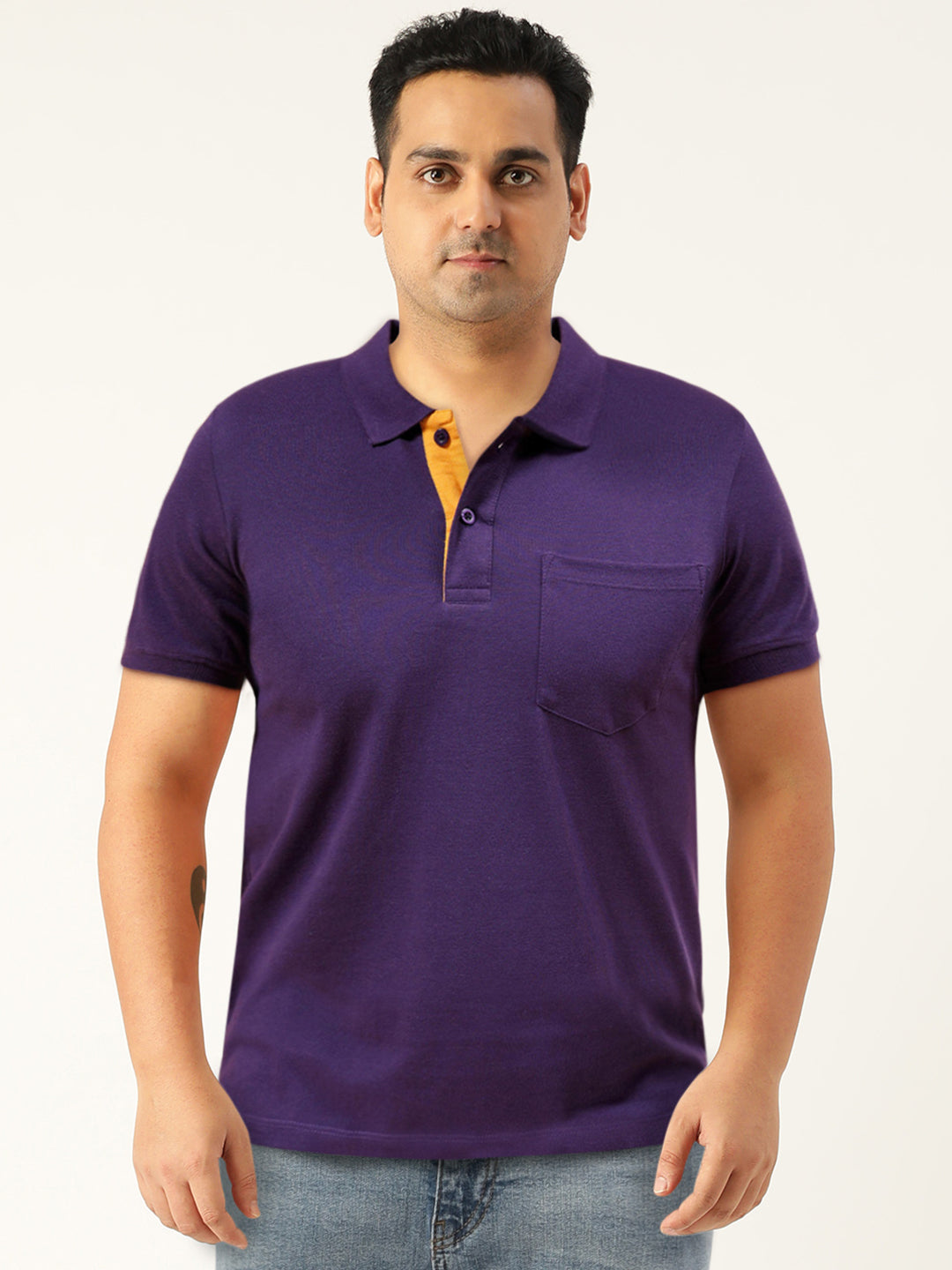 The Indian Garage Co 2 Polo Collar Pockets T-shirt