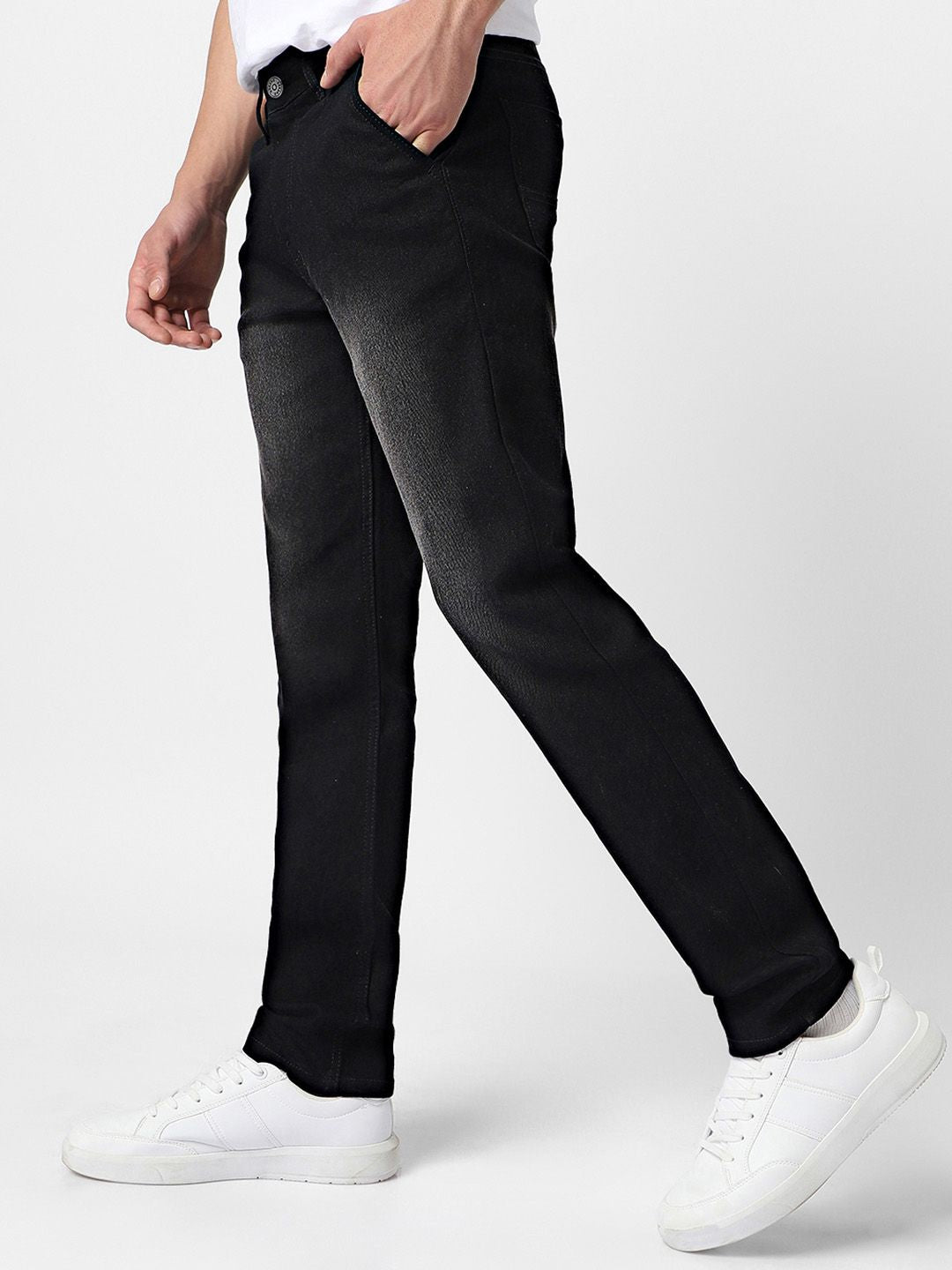 Urbano Fashion Men Regular Fit Washed Stretchable Jeans