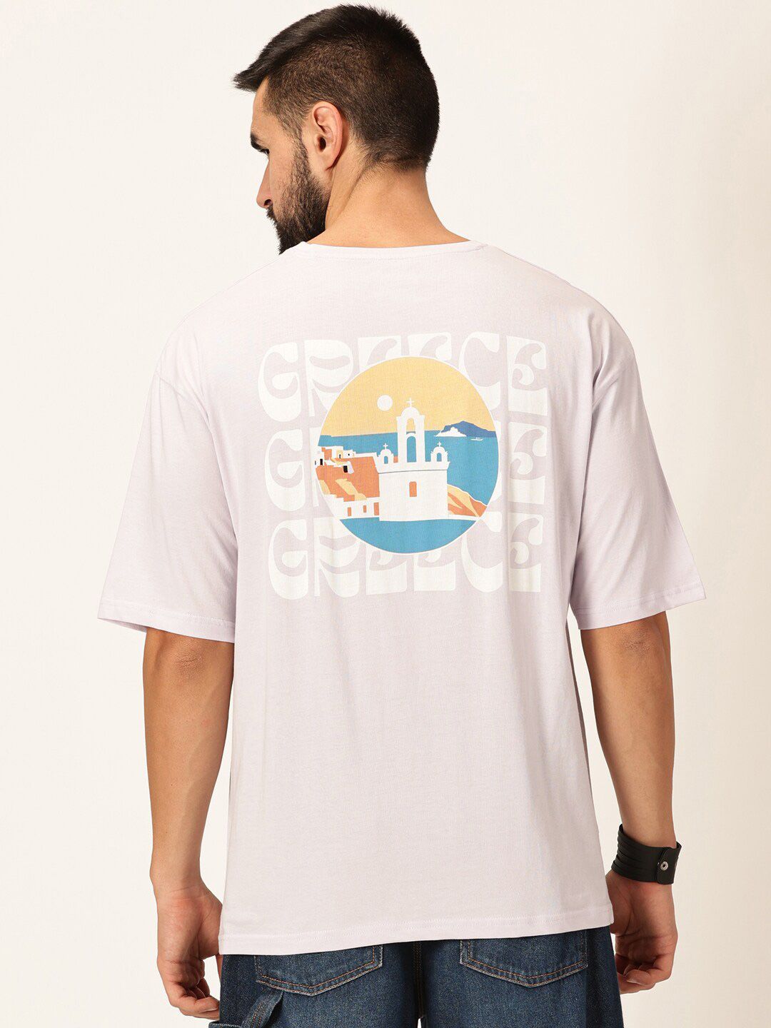 Thomas Scott Round Neck Printed Pure Cotton T-shirt