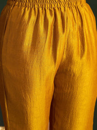 Indo Era Ethnic Motifs Embroidered Sequinned Kurta With Trousers & Dupatta