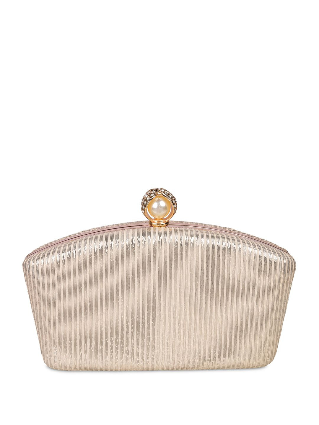 Metro Embellished Box Clutch
