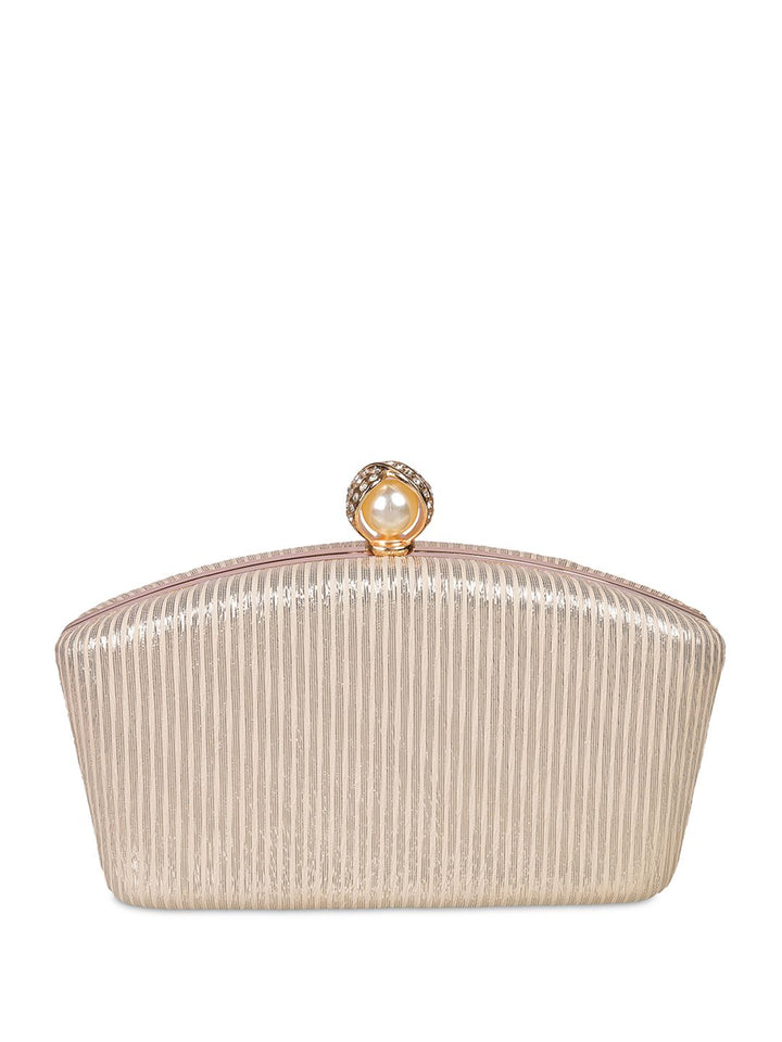 Metro Embellished Box Clutch