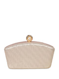 Metro Embellished Box Clutch