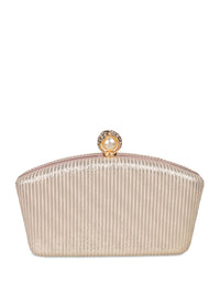 Metro Embellished Box Clutch