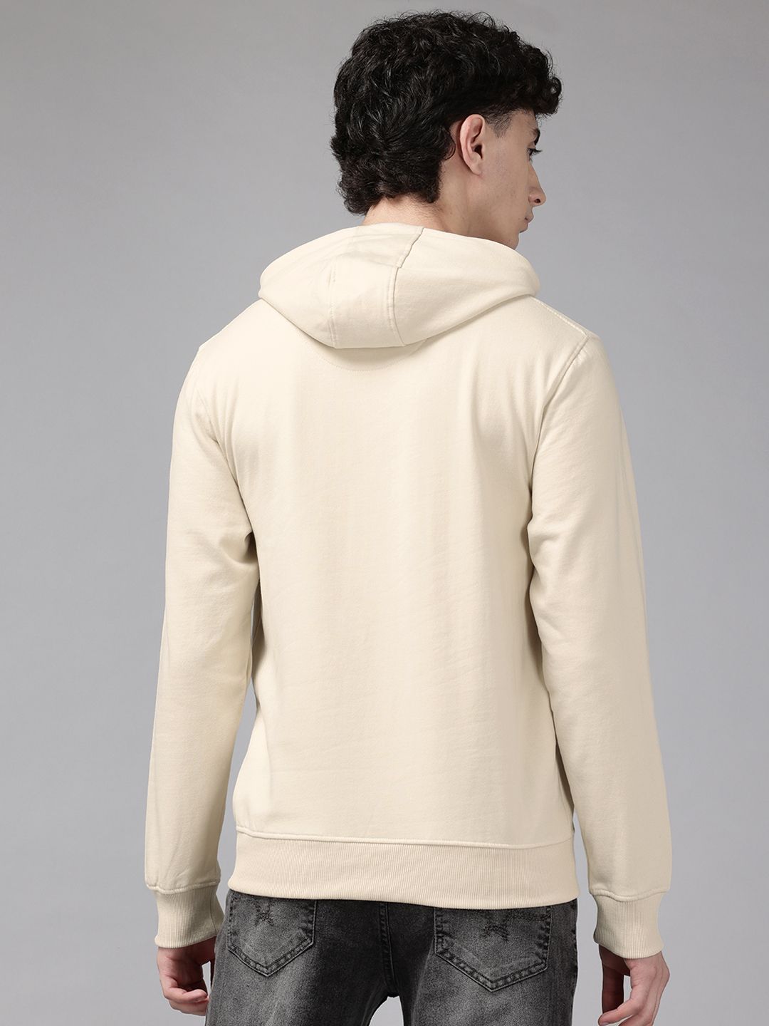 Park Avenue Brand Logo Print Hooded Sweatshirt