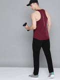 HRX by Hrithik Roshan Typography Detail Rapid-Dry Sleeveless Training T-shirt