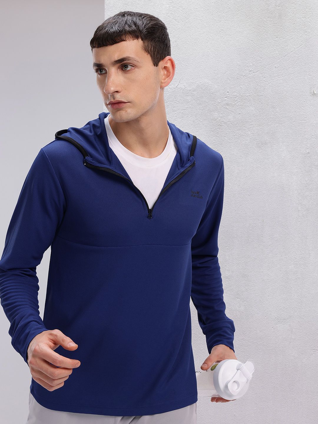 HRX oleh Hrithik Roshan Men Hooded Running T-Shirt