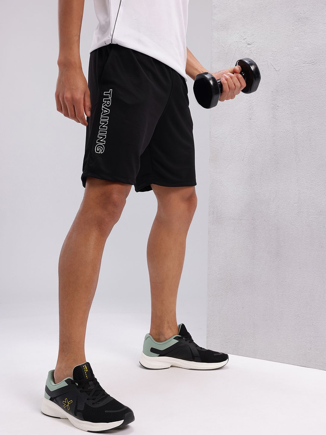 HRX by Hrithik Roshan Men Printed Rapid Dry Training Sports Shorts