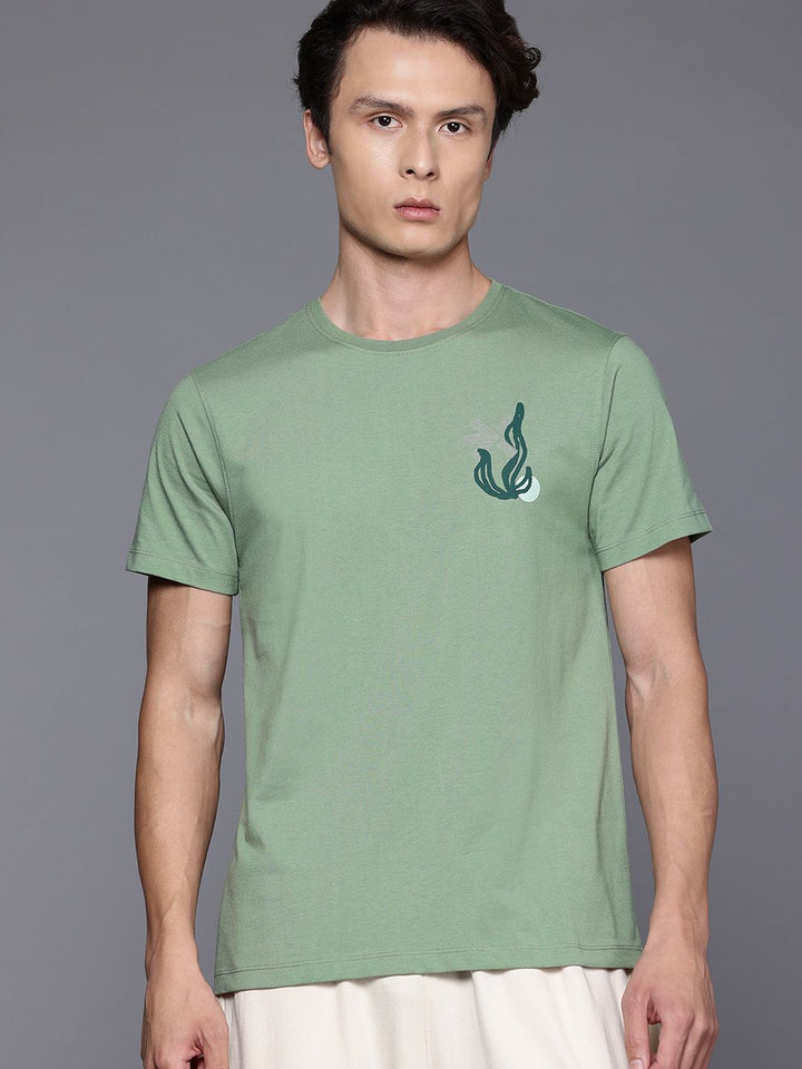 HRX by Hrithik Roshan Print Detail Yoga Tshirt