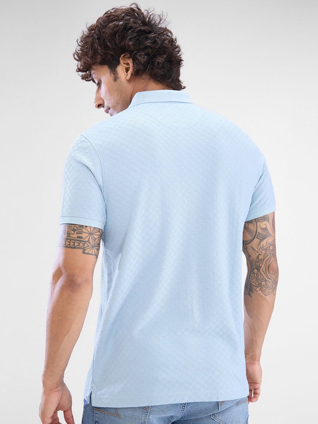 SPYKAR Men Polo Collar Solid  Slim Fit T-Shirt