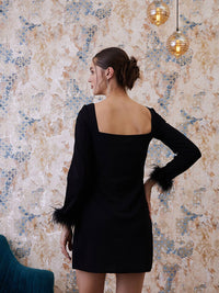 Athena Black Cut Out Bodycon Dress