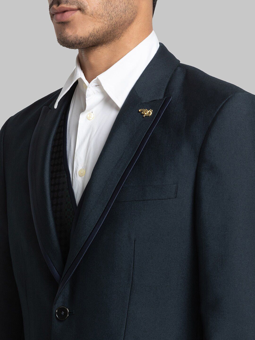 Raymond Men Single-Breasted Three-Piece Formal Suit