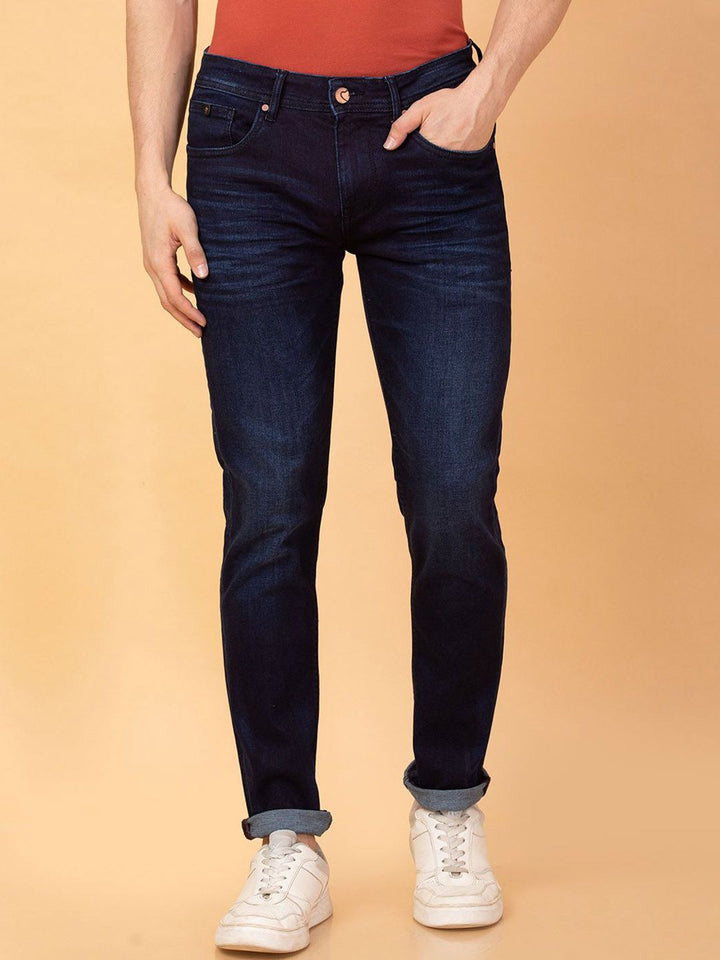 Being Human Men Slim Fit Light Fade Jeans