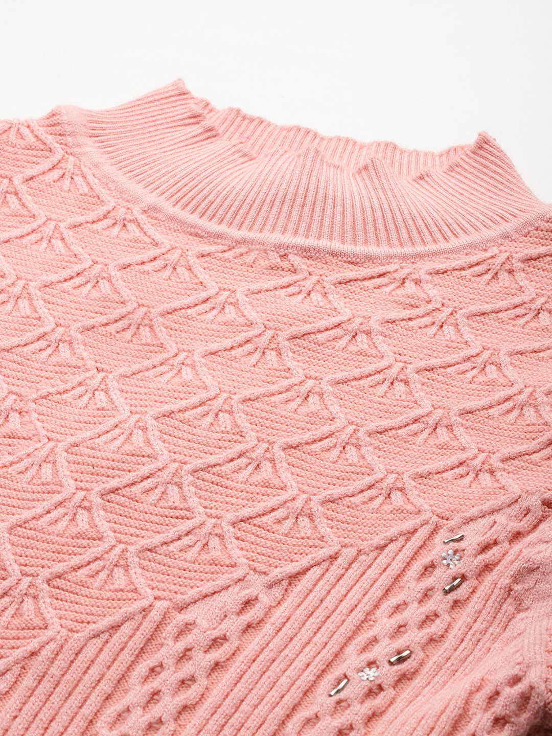 Monte Carlo Self-Striped Geometric Pullover