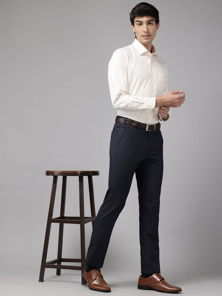 Park Avenue Men Slim Fit Formal Trousers