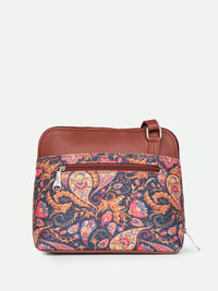 Beg Sling Berstruktur Bercetak ZOUK Paisley