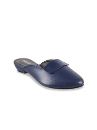 Metro Pointed Toe Block Mules