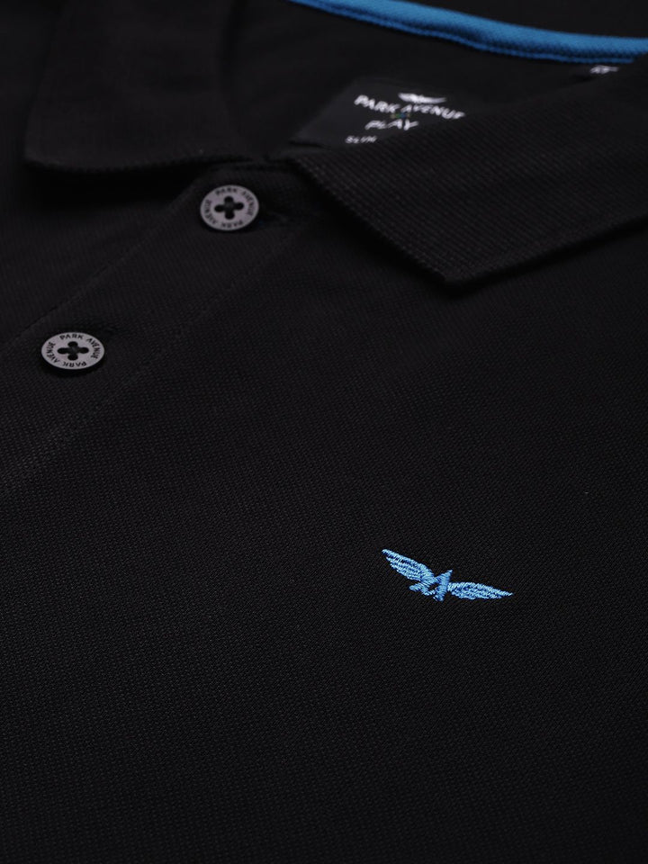 Park Avenue Pure Cotton Slim Fit Polo T-shirt