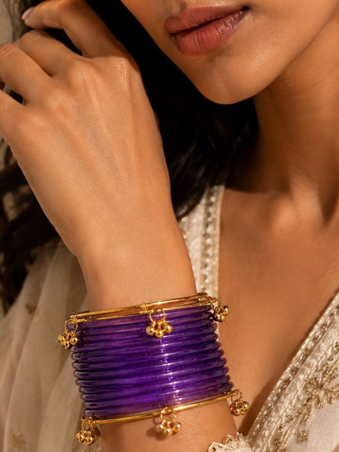 PANASH Gold-Plated Bangle
