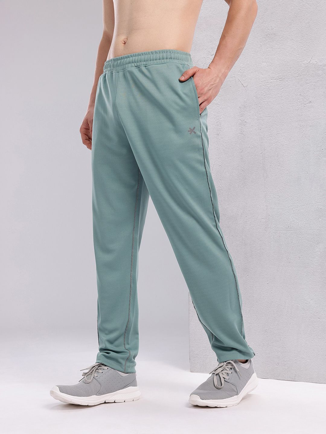 HRX by Hrithik Roshan Men Mid-Rise Rapid-Dry Running Track Pants