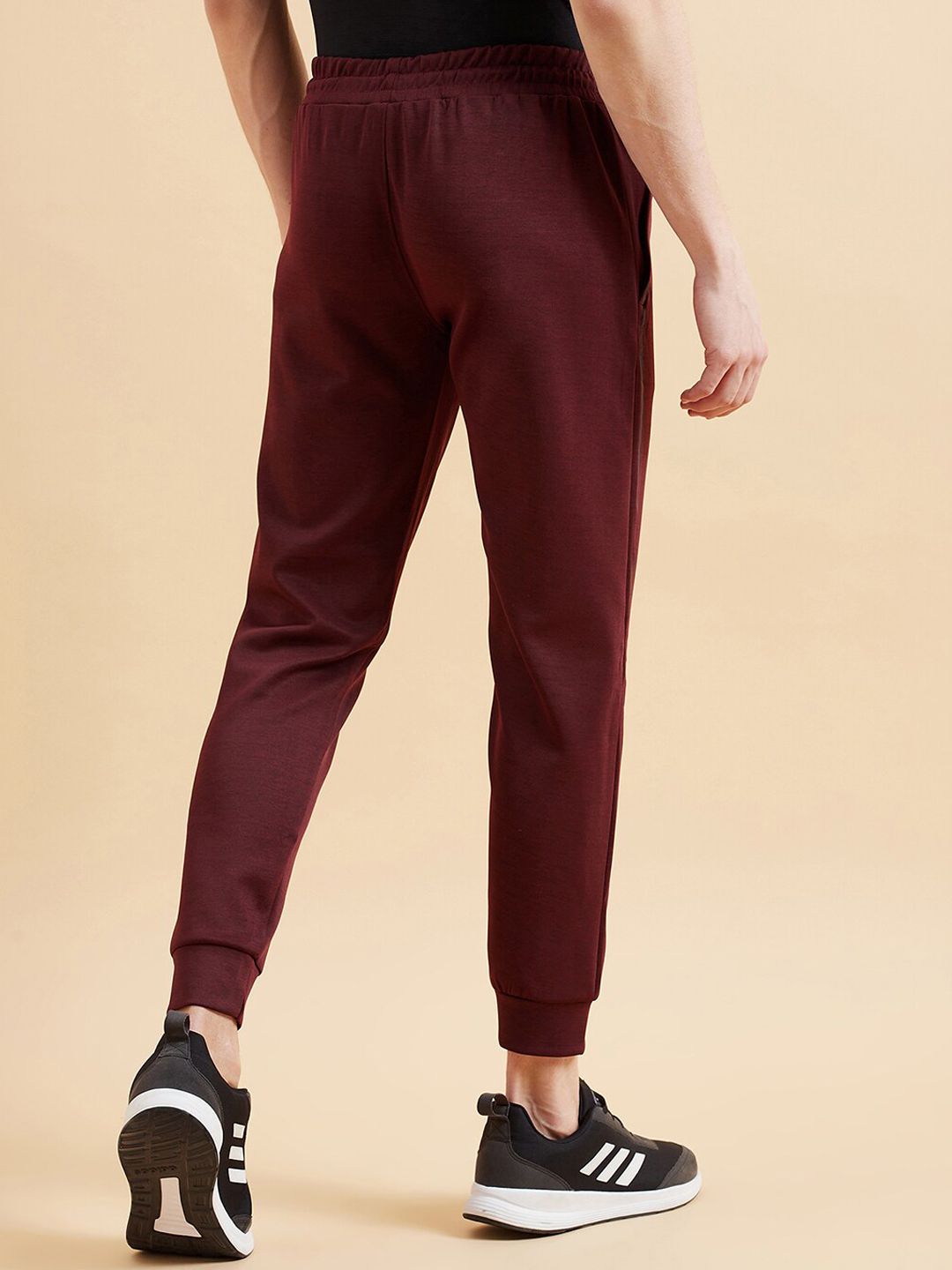 Sweet Dreams Men Maroon Dry Fit Joggers
