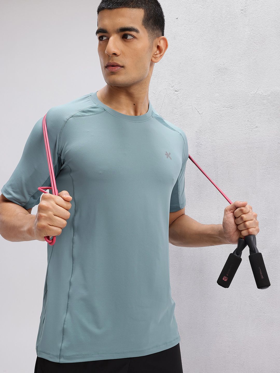 HRX by Hrithik Roshan Men Mesh Training T-shirt
