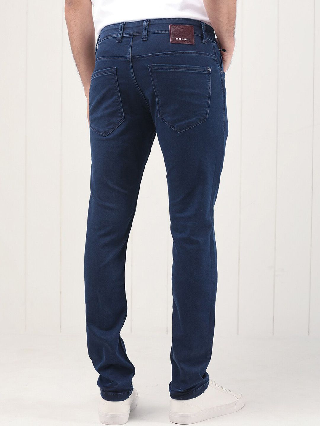 RARE RABBIT Men Radley Regular Fit Stretchable Cotton Jeans