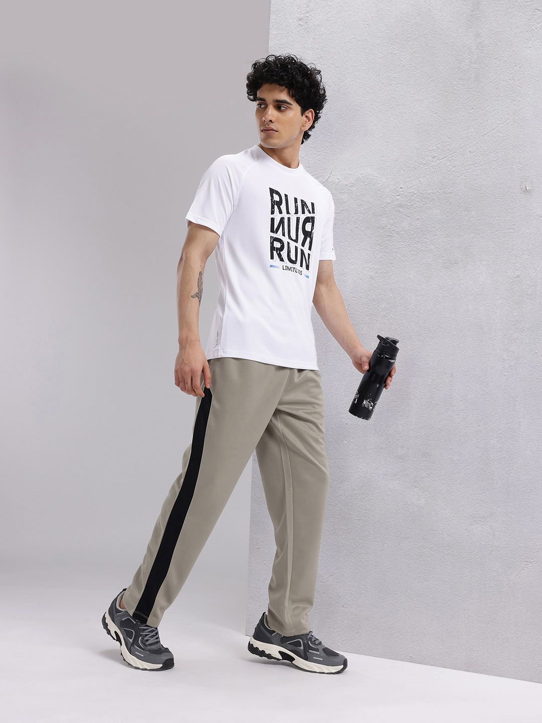 HRX by Hrithik Roshan Typography Printed Running T-shirt