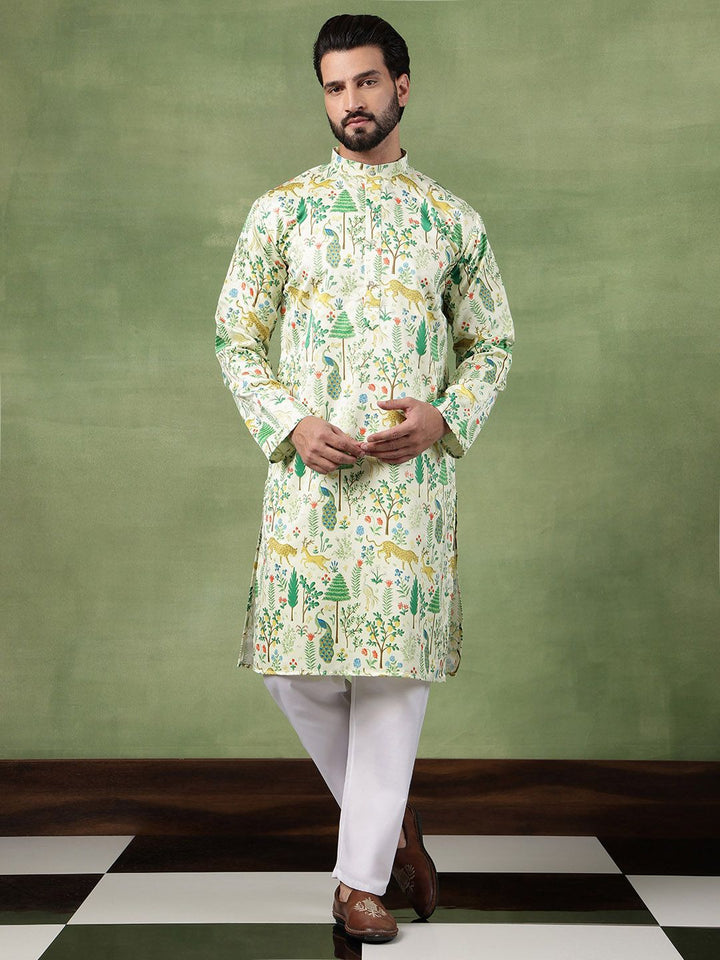 SOJANYA Men Printed Kurta