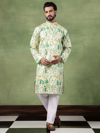 SOJANYA Men Printed Kurta
