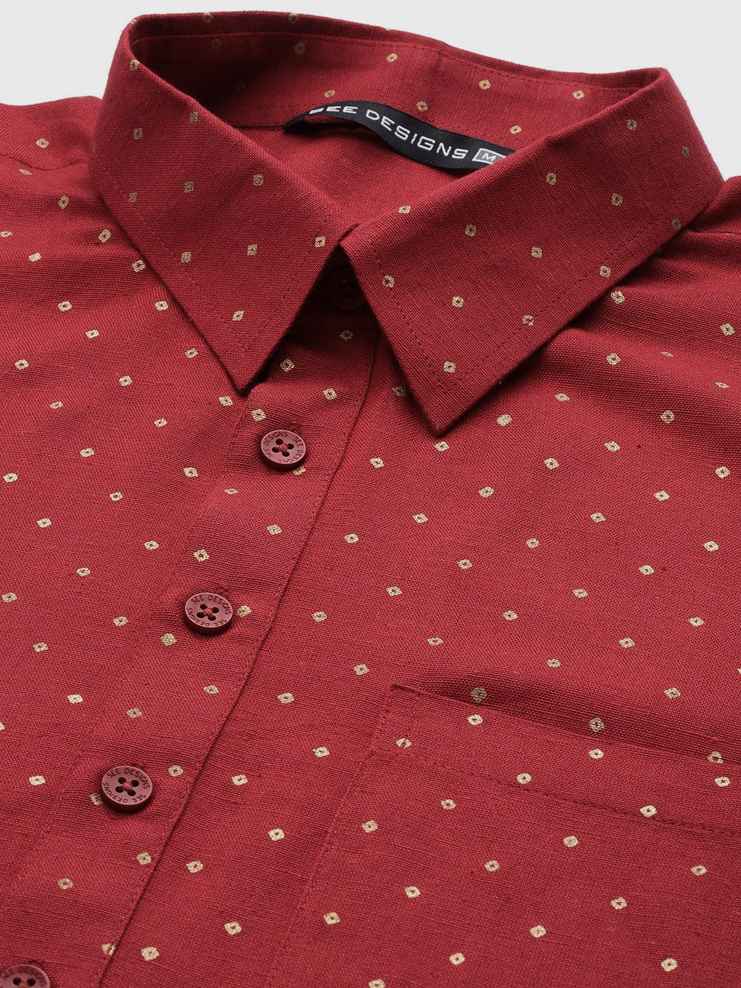 See Designs Printed Regular Pure Cotton Kurta with Pyjamas