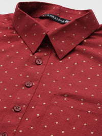 See Designs Printed Regular Pure Cotton Kurta with Pyjamas