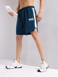 HRX by Hrithik Roshan Men Brand Logo Printed Mid-Rise Training Shorts