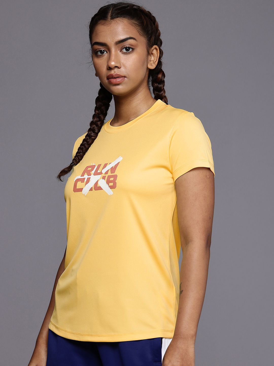 HRX by Hrithik Roshan Rapid-Dry Typography Printed Running T-shirt