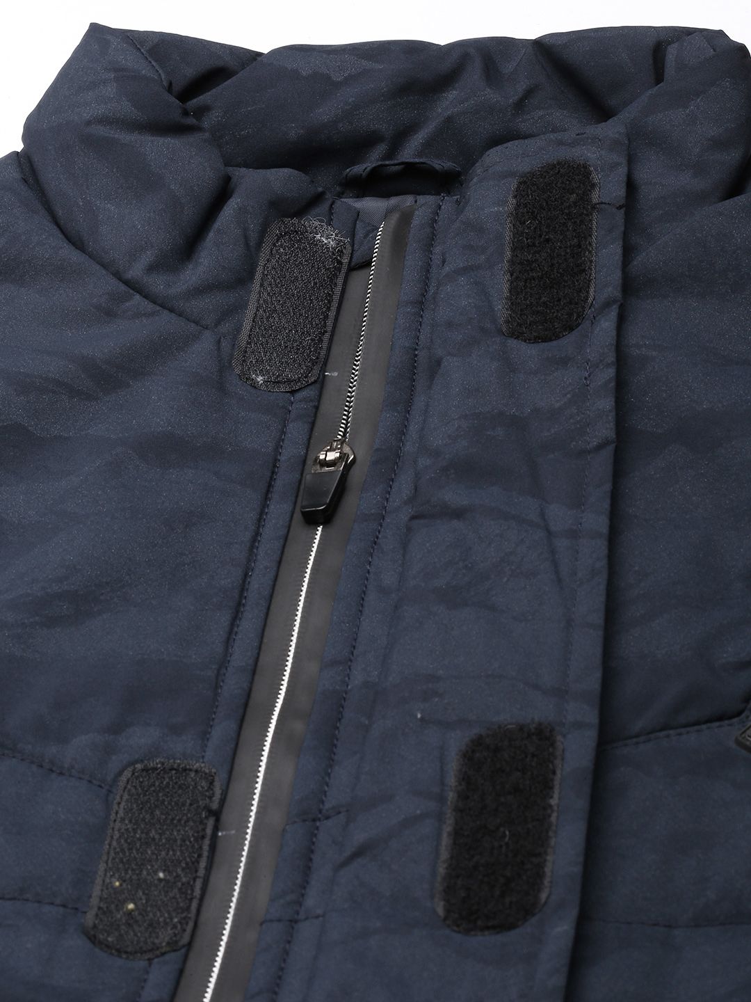 SPYKAR Abstract Printed Padded Jacket