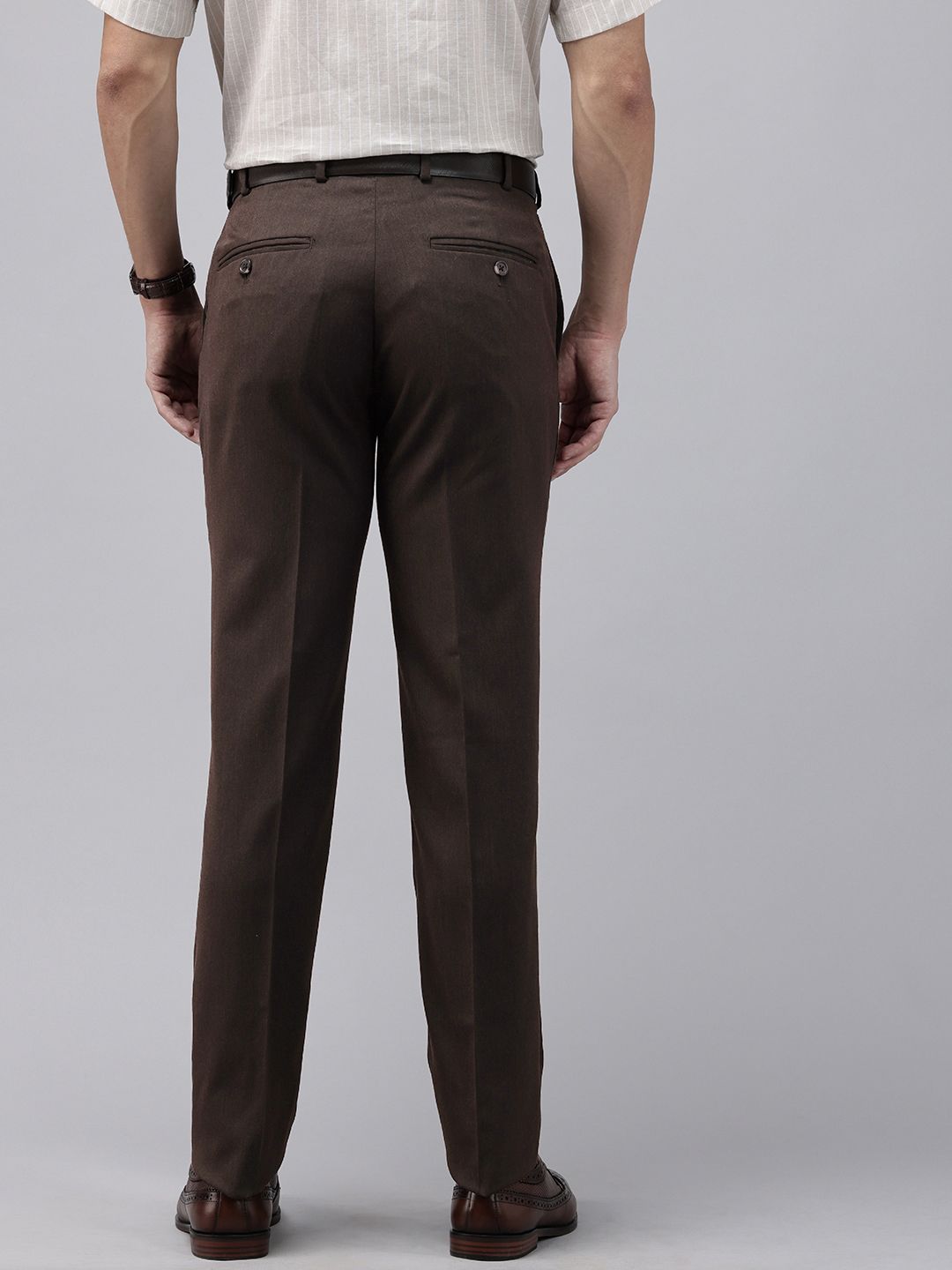 Park Avenue Men Slim Fit Formal Trousers