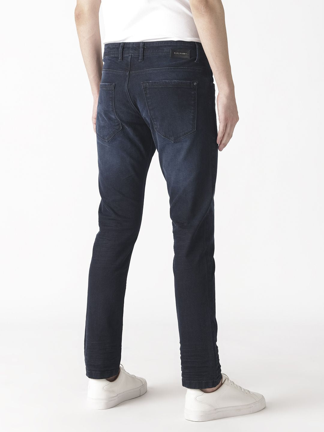 RARE RABBIT Men Macher Mid-Risee Slim Fit Jeans
