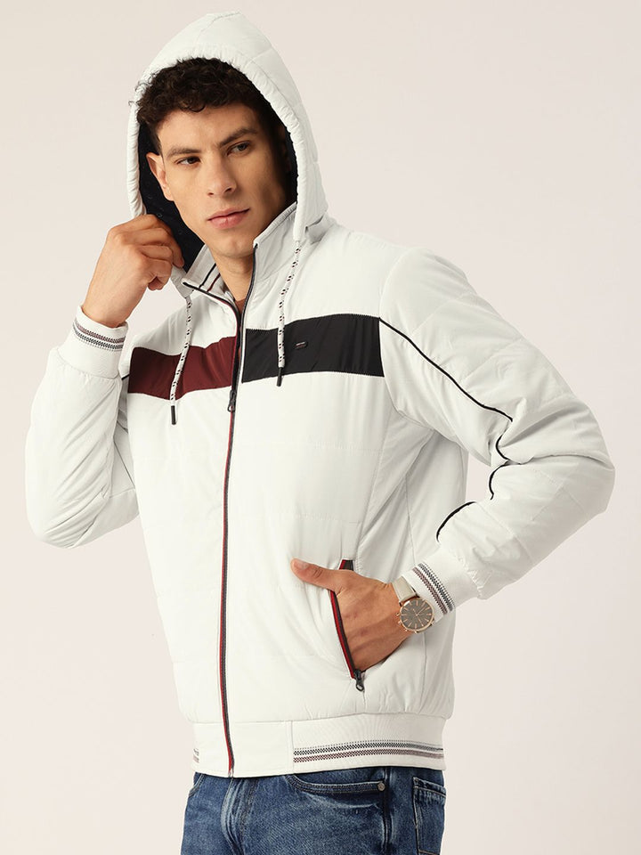 Monte Carlo Striped Padded Jacket