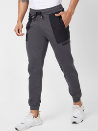 Spykar Men Mid-Rise Cotton Joggers