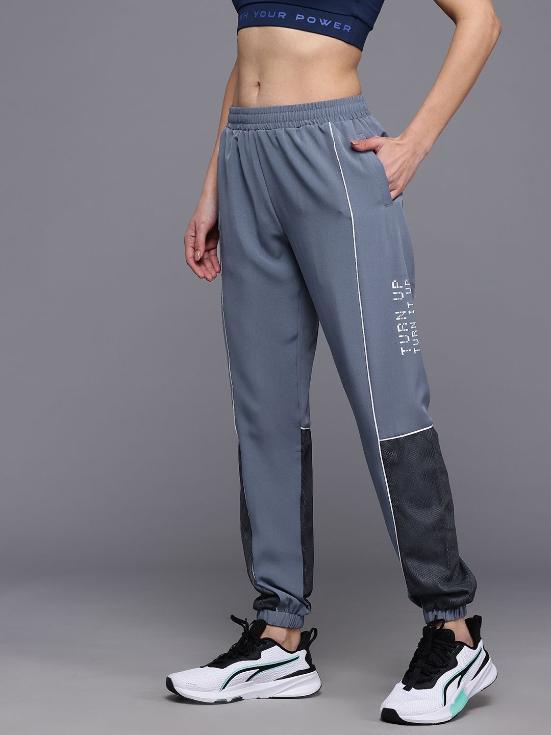 HRX by Hrithik Roshan Women Colourblocked Training Joggers