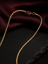 PANASH Men Brass Gold-Plated Chain
