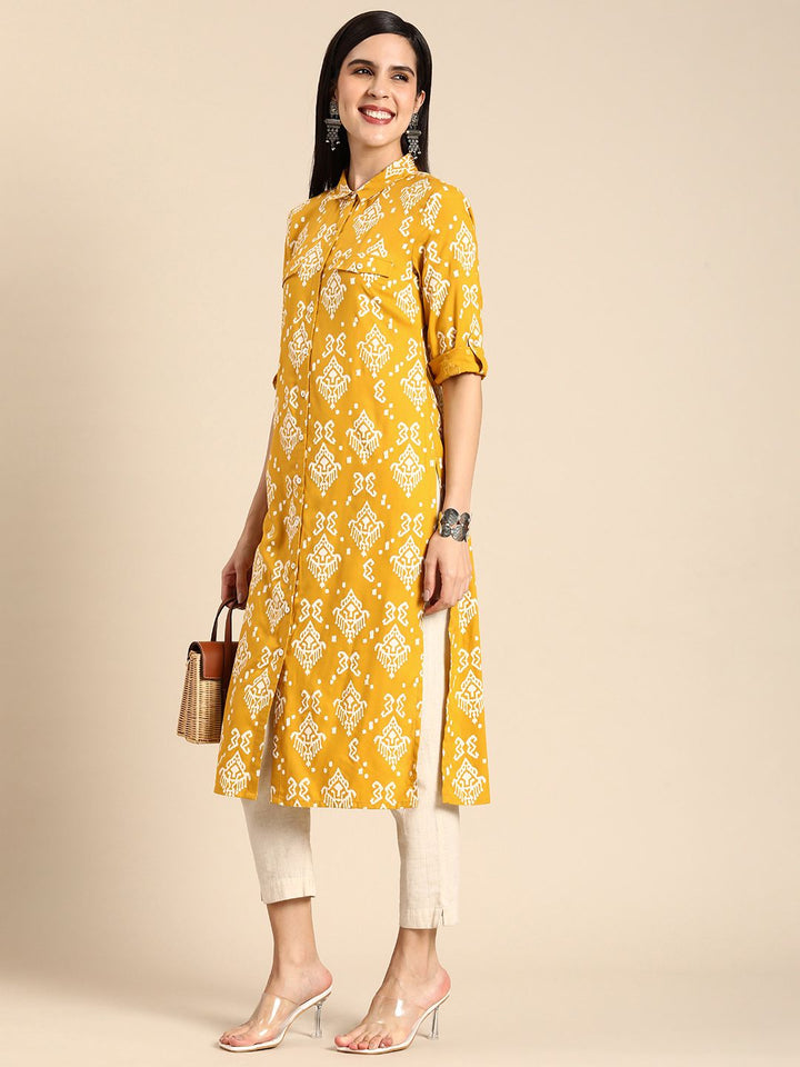 Anouk Ethnic Motifs Printed Kurta