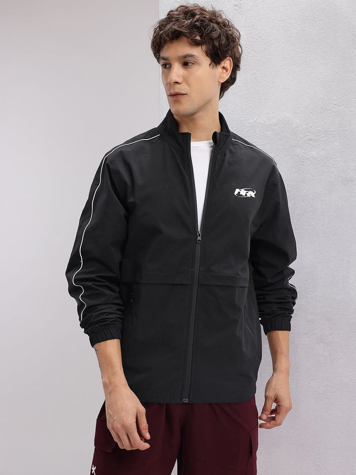 HRX by Hrithik Roshan Paneled Tailored Jacket