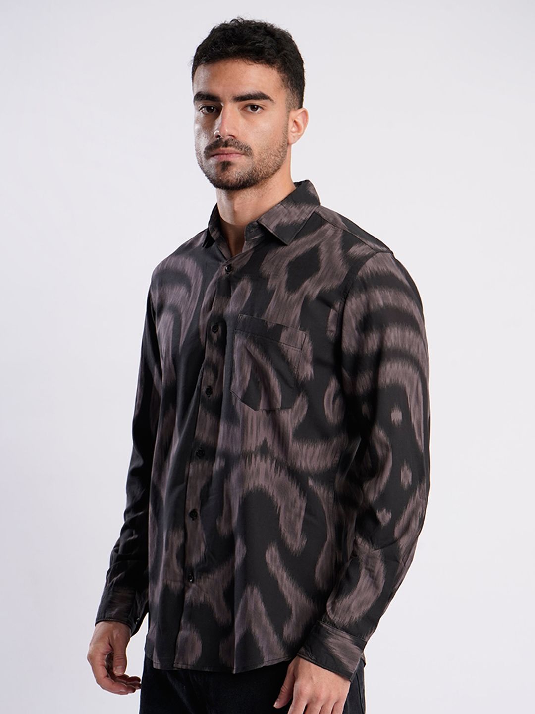 Bene Kleed Men Slim Fit Printed Casual Shirt