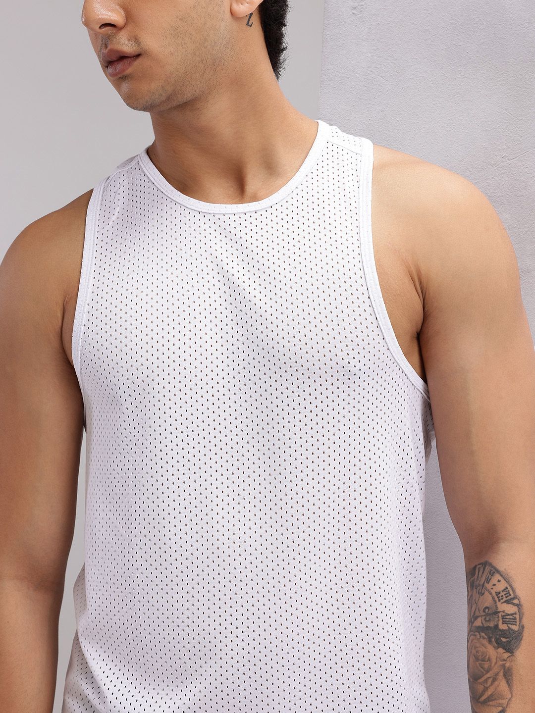 HRX by Hrithik Roshan Perforated Rapid-Dry Training T-shirt