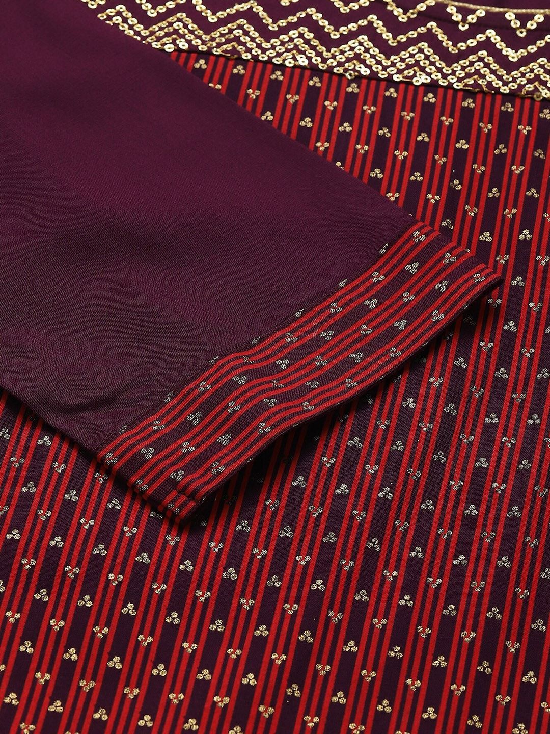 AURELIA Festive Geometric Print Kurta