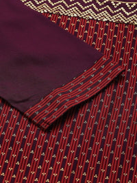 AURELIA Festive Geometric Print Kurta