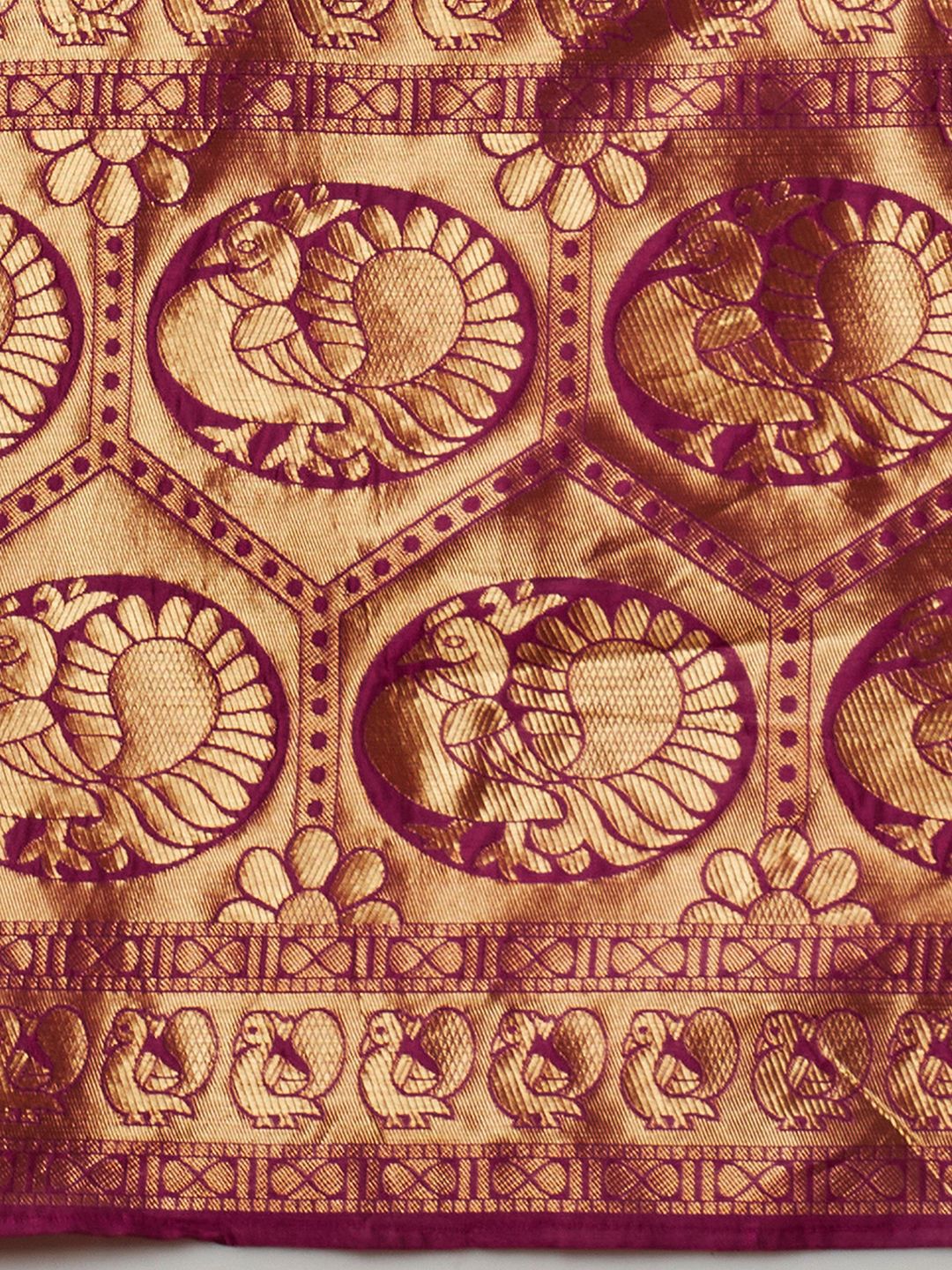 KALINI Ethnic Motifs Zari Banarasi Saree