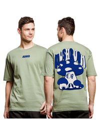 ADRO Men Printed Pockets T-shirt